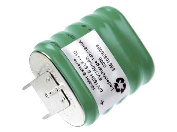 Varta V5/150H-SLF ++/- Ladattava nappiparisto 150H NiMH 150 mAh 6 V 1 kpl Varta V5/150H-SLF ++/- ladattava nappiparisto 150H NiMH 150 mAh 6 V 1 kpl