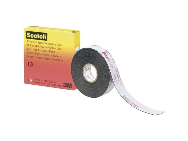 Scotch isolasjonstape 13 SCOTCH13-19X4.5 sort (L x B) 4,5 m x 19 mm