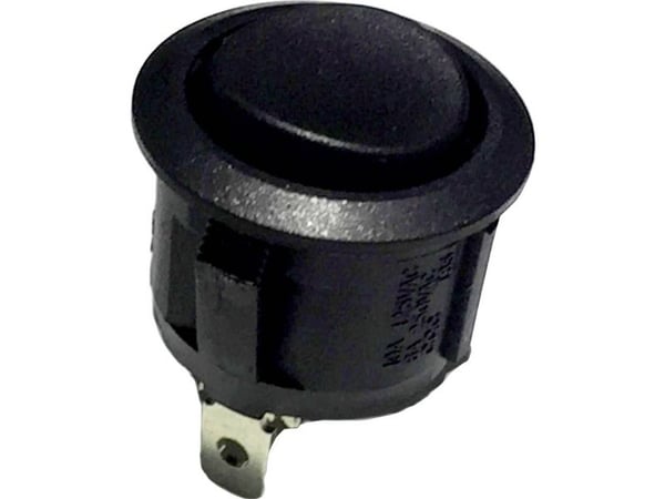 TRU COMPONENTS 701264 vippkontakt R13-112F B/B 250 V/AC 6 A 1 x Off/(On) tryckande (1 st.)