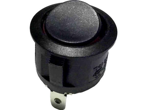 TRU COMPONENTS vipptkontakt R13-112A-02 BB 250 V/AC 6 A 1x Off/On klick 1 st