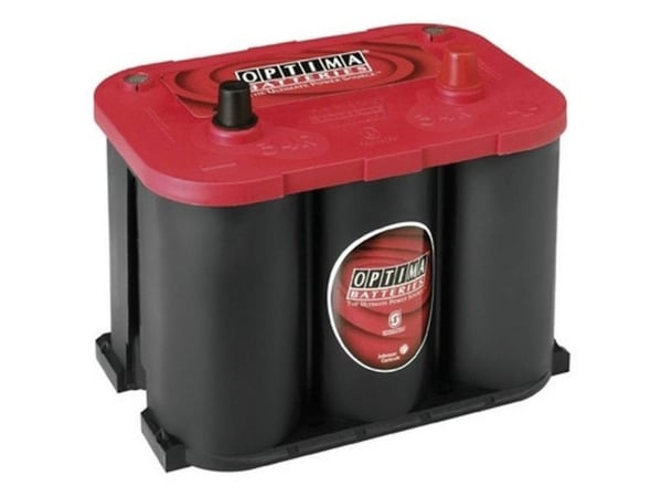 Optima Batteries RTR4.2 8032510008882 blybatteri 12 V 50 Ah blyfleece 254 x 200 x 172 mm konuspol vedlikeholdsfritt