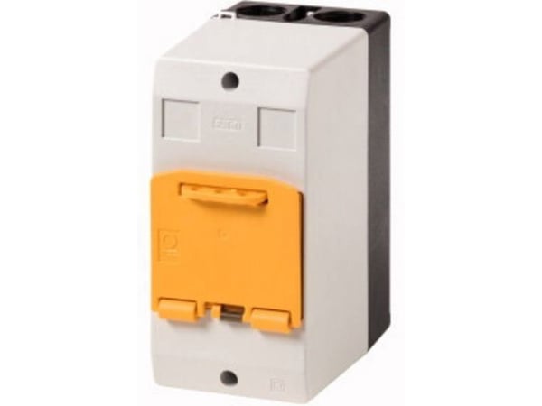 Eaton CI-PKZ01-SVB Tyhjä kotelo Pinta-asennettava, lukittava (L x S x K) 80 x 97 x 160 mm Harmaa, keltainen 1 kpl 1 kpl