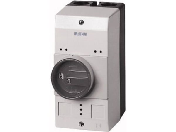 Eaton CI-PKZ0-GM Tomt hus med drejeafbryder (L x B x K) 97 x 80 x 160 mm Sort, Grå 1 stk