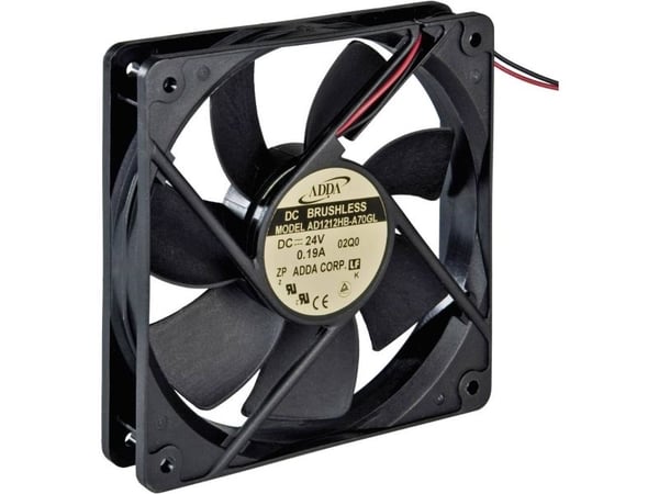 ADDA AD1212HB-A70GL aksialvifte 12 V/DC 149,4 m³/h 120 x 120 x 25 mm