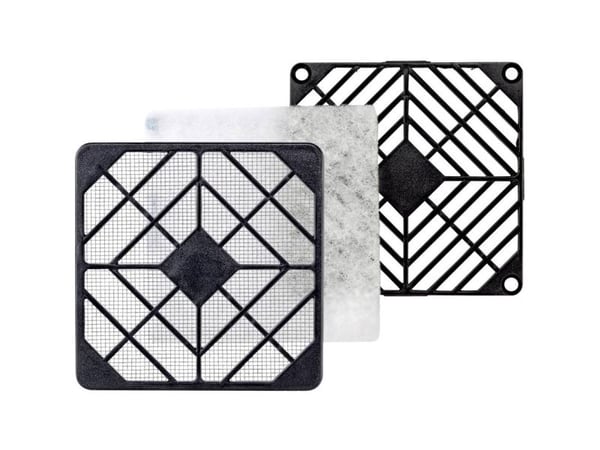 SEPA ventilasjonsgitter-sett 1 stk (B x H x D) 46,4 x 6,5 x 46,4 mm plast
