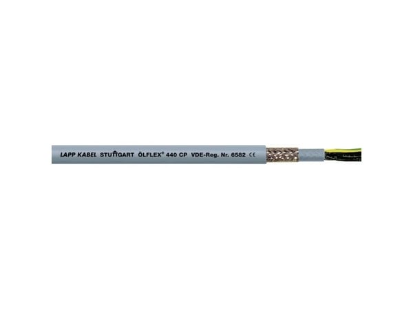LAPP ÖLFLEX® 440 CP Styreledning 4 G 0.50 mm² Sølvgrå 12902-100 100 m
