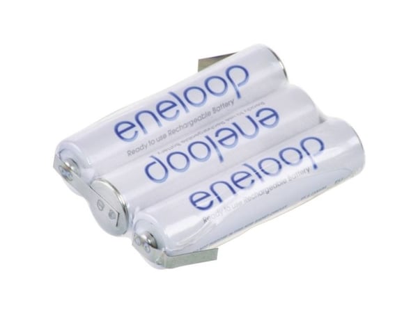 Panasonic eneloop F1x3 batteripakke (celler): 3 stk R03 (AAA) NiMH 3,6 V 750 mAh