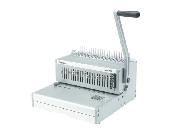 Innbindingsmaskin Fellowes Orion 500, manuell, for 300 ark