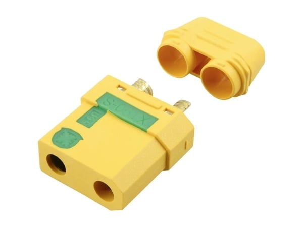 Reely RE-6685311 XT90-S batterikontakt gullbelagt inkl. anti-blitz 1 stk (RE-6685311)