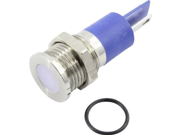 TRU COMPONENTS 1605988 LED-merkkivalaisin Valkoinen 24 V DC/AC