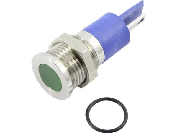 TRU COMPONENTS 1605982 LED-merkkivalaisin Vihreä 12 V DC/AC