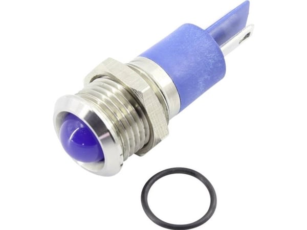 TRU COMPONENTS 1605979 LED-merkkivalo Blå 24 V DC/AC