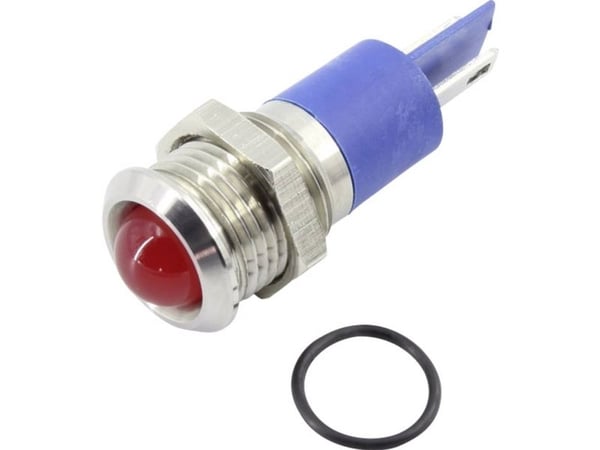 TRU COMPONENTS 1605977 LED-merkkivalo Rød 24 V DC/AC