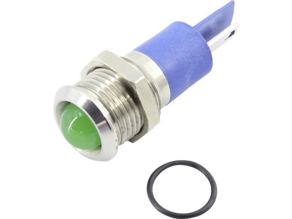 TRU COMPONENTS 1605978 LED-merkkivalaisin Vihreä 24 V DC/AC 150 mcd
