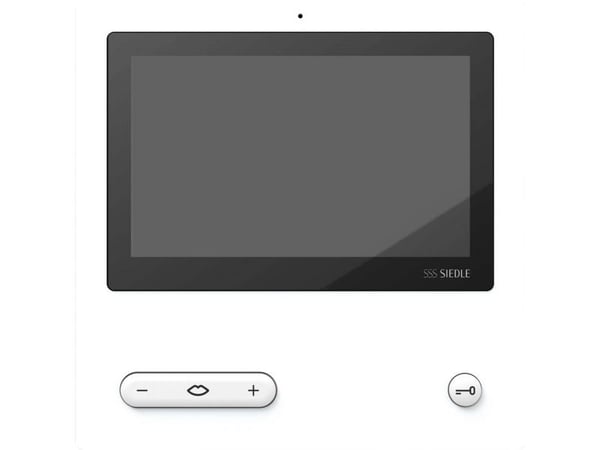 Siedle BVPC 850-0 W, 17,8 cm (7"), Knapper, Hvit, Berøringskontroll, Innendørs, 4 GB