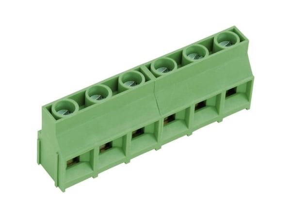 PTR Hartmann AKZ841/6-9.52-V Ruuviliitin 4,00 mm² Poltal 6 Vihreä 1 kpl 1 kpl