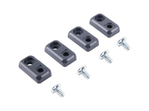 Bopla B WL 7024 Vægbeslag #####Polycarbonat V0 Grafitgrå (RAL 7024) 4 stk
