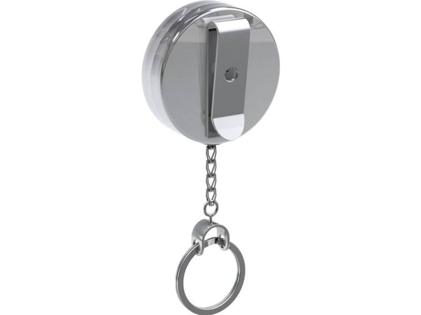 BASI 0006-0555, Nøkkelring, Sølv, Metall, Rund, Unisex, 52 mm