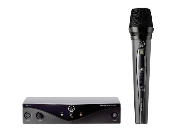 AKG trådløst mikrofonsett PW45 (trådløs) inkl. klemme