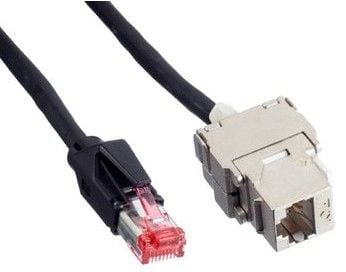 Bachmann CAT6a RJ45 5m, 5 m, Cat6a, RJ-45, RJ-45, RJ-45