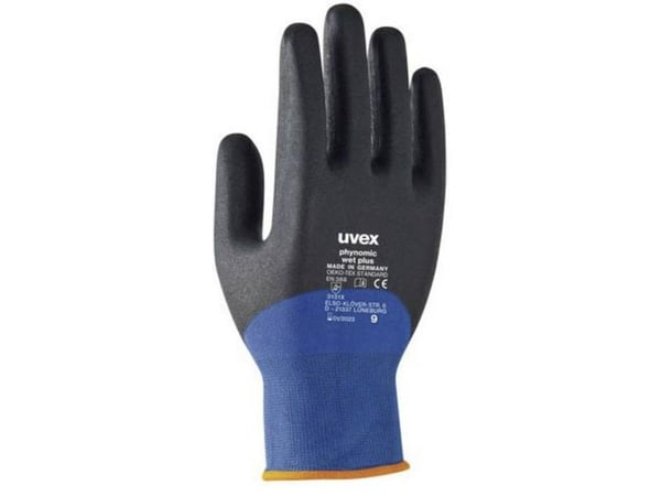 Uvex 6006109, Antrasitt, Blå, Grå, Voksen, Voksen, Unisex, 1 stykker, Elastan, Polyamid