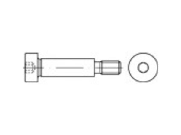 TOOLCRAFT 148017 unbrakoskruer M6 20 mm innvendig sekskant stål 50 stk