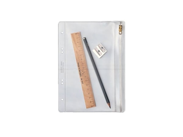 Leitz - Dokumentmappe med glidelås - for A5 (148 x 210 mm) - blank