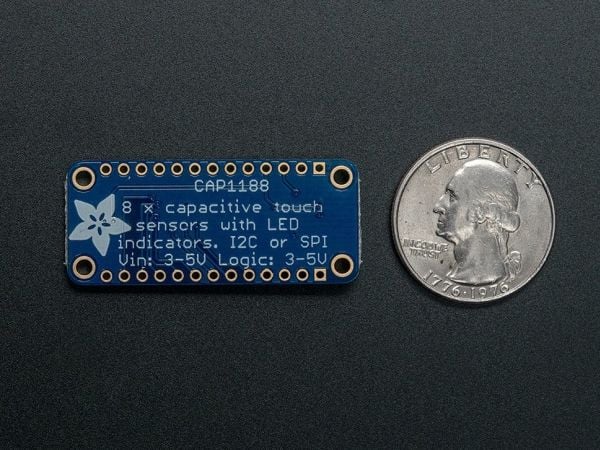 Adafruit 1602, Berøringssensor, Adafruit, 42 mm, 18 mm, 2,5 g