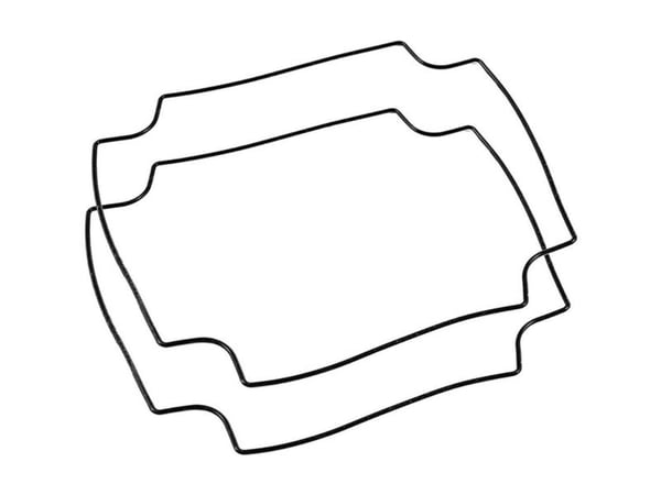 Hammond Electronics 1557FGASKET tetning silikon svart 1 stk