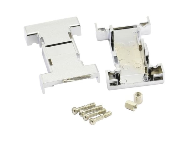BKL Electronic poltall: 9, 9, plast, metallisert 180° sølv, 1 stk
