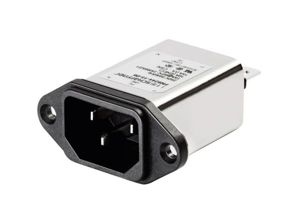 Schaffner FN9244-6-06 IEC-suodatin 250 V/AC 6 A (L x B) 48 mm x 22,5 mm 1 stk 1 stk