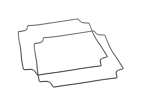 Hammond Electronics 1557HGASKET Tetning silikon svart 1 stk