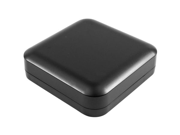 Hammond Electronics 1557FBK skap for veggmontering 160 x 160 x 45 ABS sort (1 stk.)
