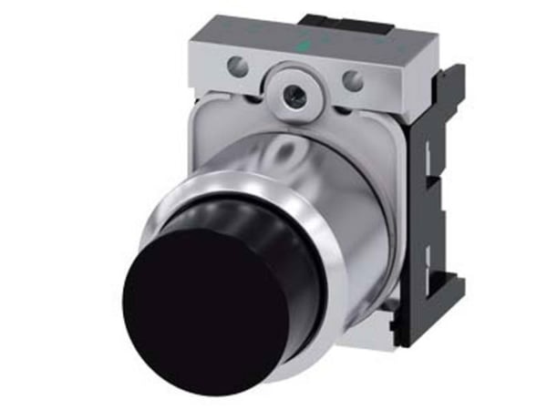 Siemens 3SU12500FB100AA0 3SU1250-0FB10-0-0-0AA0 Painike (Ø x K) 29,5 mm x 40 mm IP66, IP67, IP69/IP69K 1 kpl