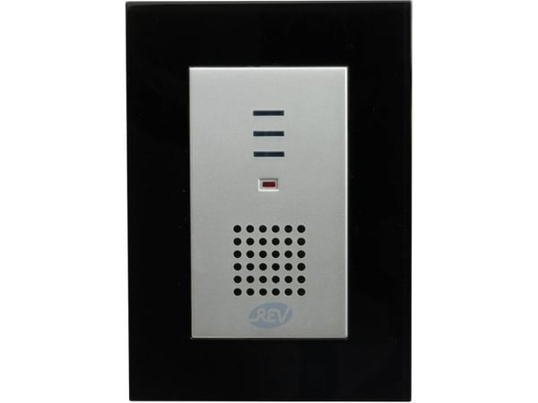 REV 0046830, Sølv, IP20, IP44, Trådløs, 434 MHz, 100 m, Batteri