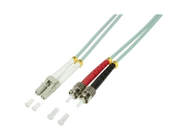 LogiLink 2m LC-ST, 2 m, OM3, LC, ST