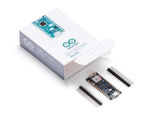 Arduino Nano 33 IoT, ATSAMD21G18, 48 Mhz, 256 KB, 32 KB, 21 V, 3.3 V