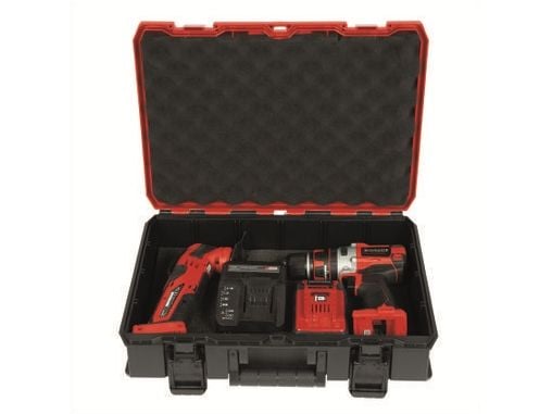 Einhell E-Case S-F, Sort, Rød, Polypropylen (PP), 447 mm, 130 mm, 330 mm, 440 mm