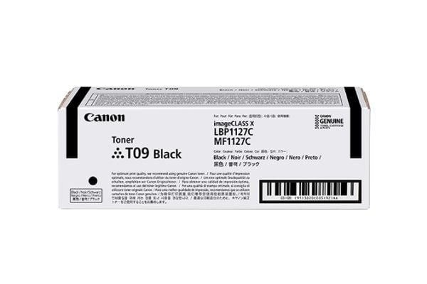 Canon TONER T09 BK, 7600 sivua, Musta, 1 kpl