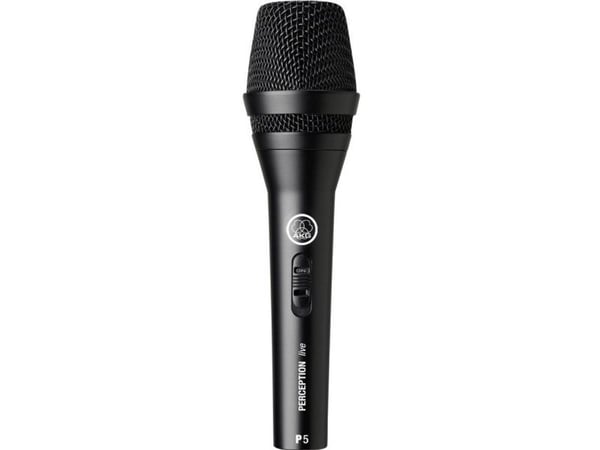 AKG P5 S, Lava-/esitysmikrofoni, 40 - 20000 Hz, 2000 O, 2,5 mW, Langallinen, XLR-3