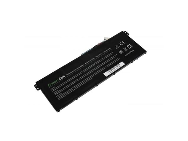 Green Cell - Batteri til bærbar PC (tilsvarer: Acer AC14B3K, Acer AC14B8K) - litiumpolymer - 4-cellers - 3200 mAh - svart