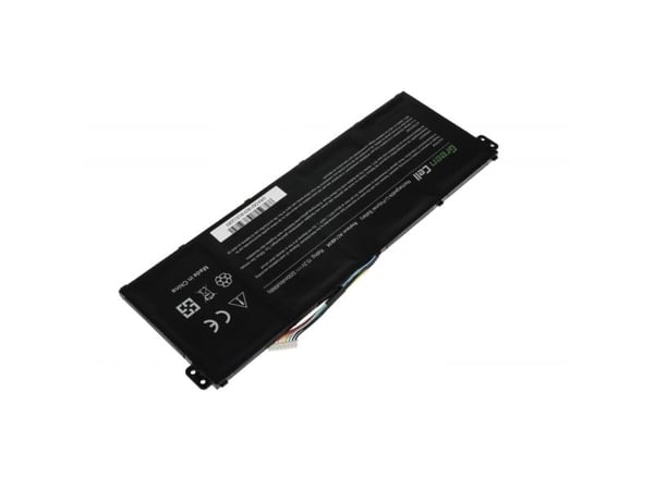 Green Cell - Batteri til bærbar PC (tilsvarer: Acer AC14B3K, Acer AC14B8K) - litiumpolymer - 4-cellers - 3200 mAh - svart