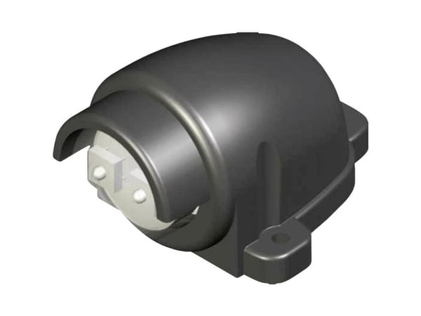SecoRüt skiltlampe for nummerskilt (bak) 12 V, 24 V, klart glass