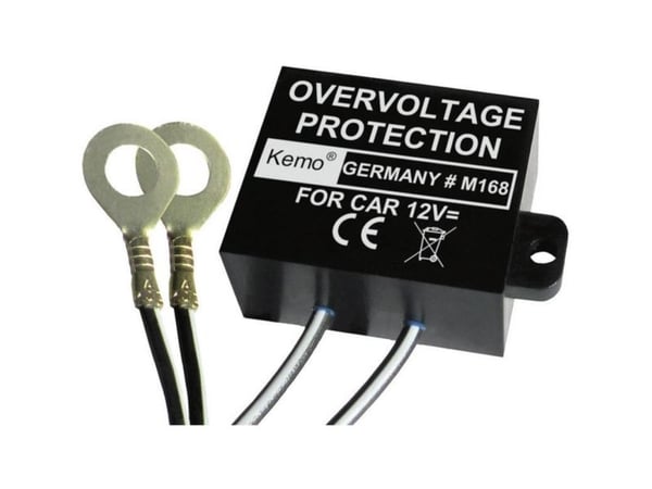 Kemo M168 overspenningsbeskyttelse med øye 12 V