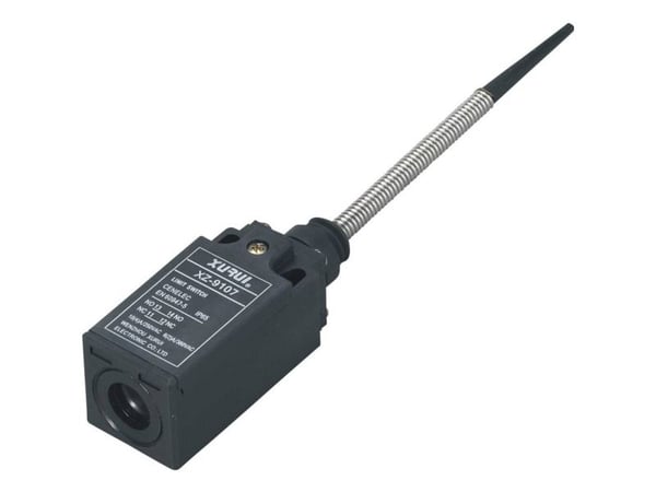 TRU COMPONENTS XZ-9/107 endestoppkontakt 250 V/AC 10 A fjærstang plastgrep trykkende IP65 1 stk