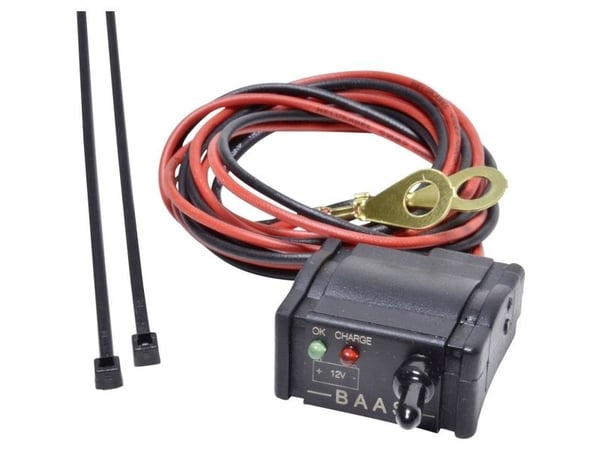 BAAS BA22 batteritester bil 12 V for rørmontering 40 x 20 x 35 mm