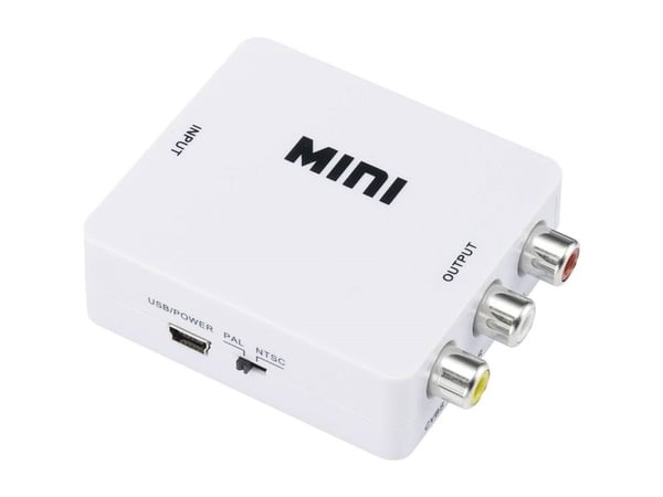 AV-omvandlare [HDMI - Composite (phono)] 1920 x 1080 Pixel SpeaKa Professional SP-HDMI2AV