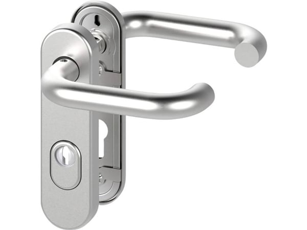 BASI 7529-0708, Håndgrepslås, Aluminium, Innendørs, Aluminium, 1,21 kg, 170 mm