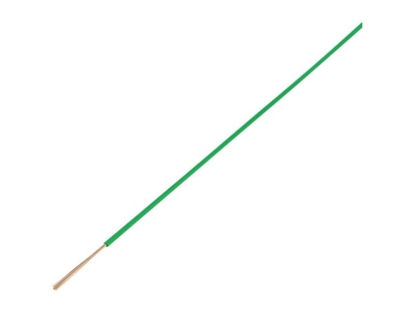 TRU COMPONENTS 1565606 Ajoneuvokaapeli FLRY-A 1 x 0,75 mm² Vihreä 50 m