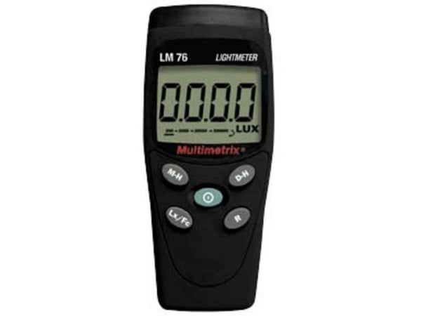 Multimetrix P06236201 LM 76 luxmätare 0 - 200000 lx